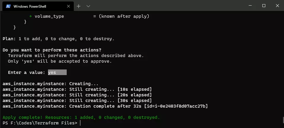 AWS instance